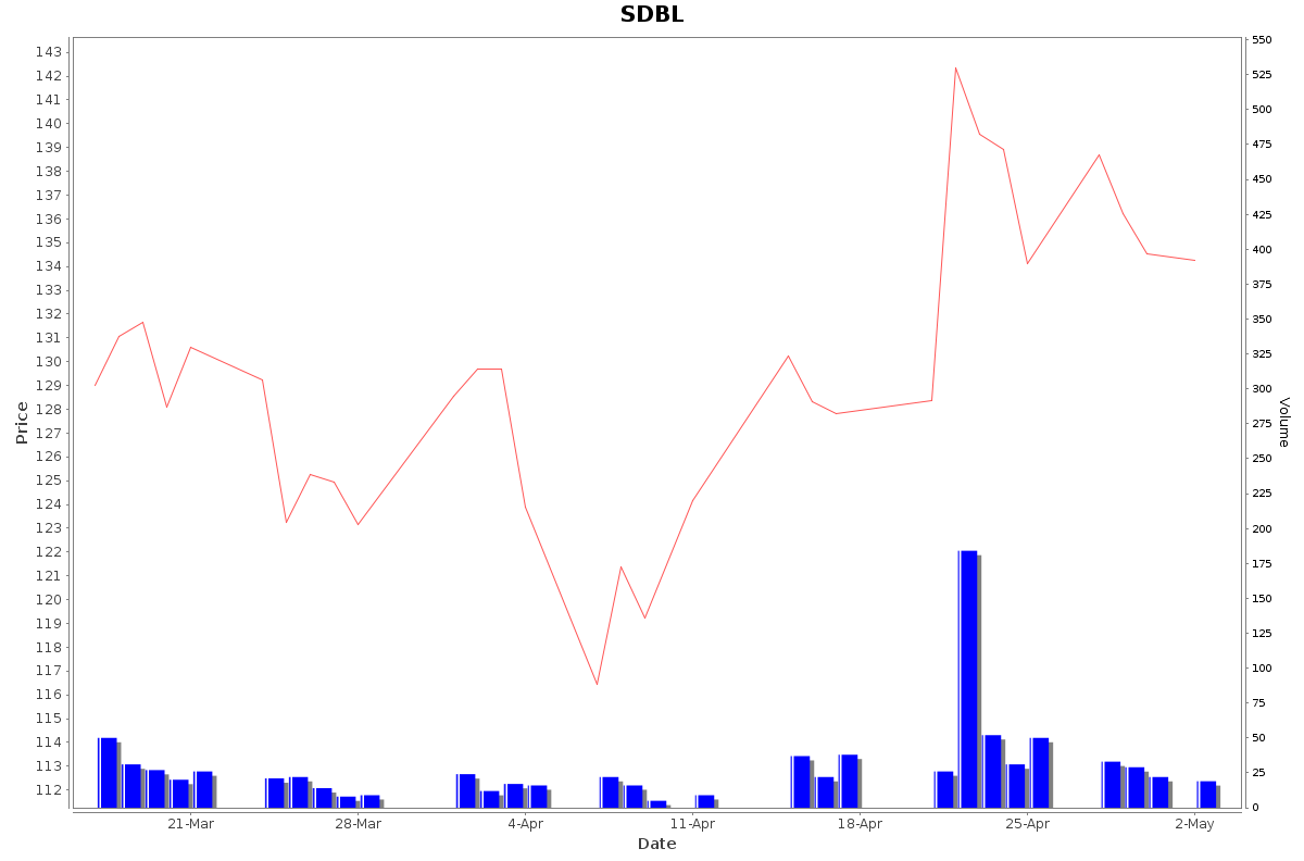 SDBL Daily Price Chart NSE Today